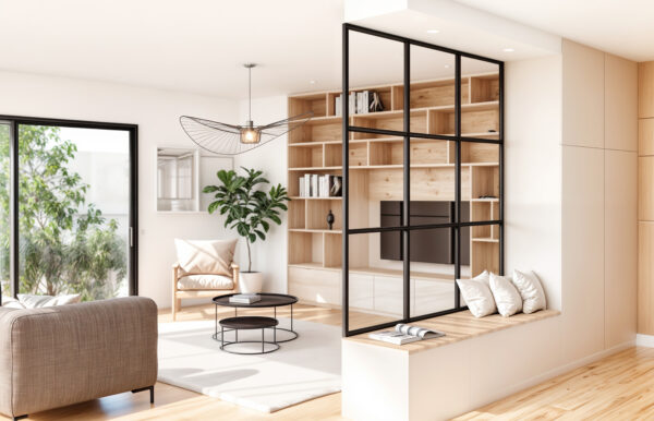 Verrière acier style Orangerie